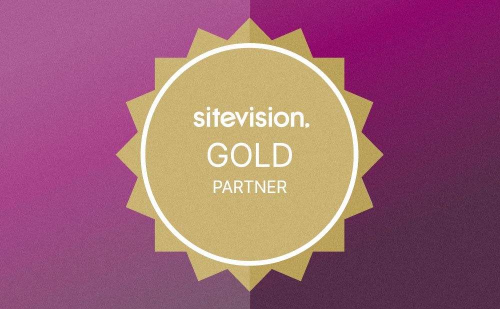 Sitevision Gold Partner - badge