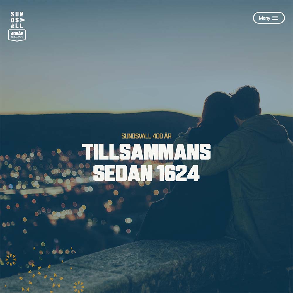 Sundsvall 400 år - Hemsida