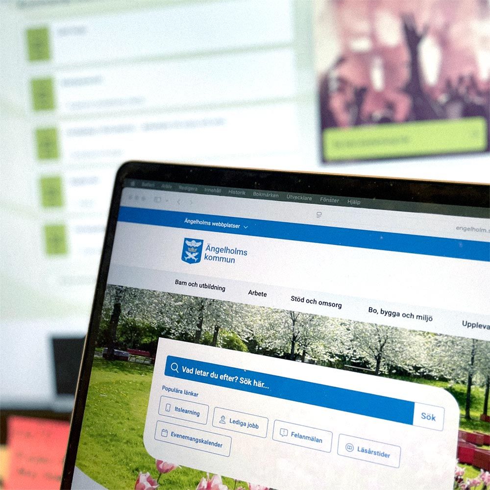 Ängelholms kommuns webbplats