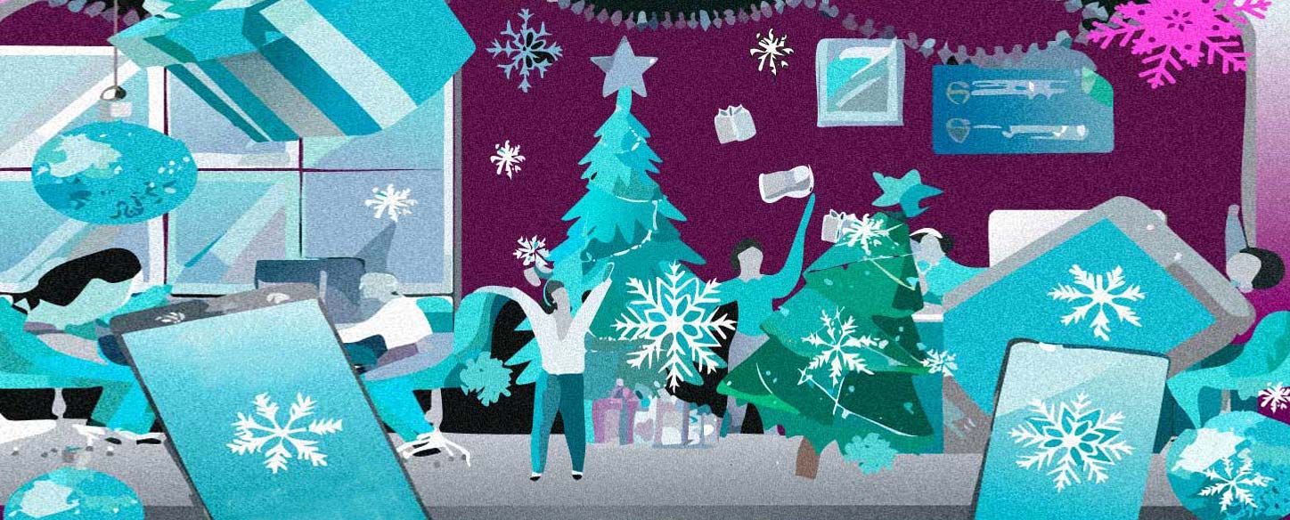 Devize AI-kollage - advent