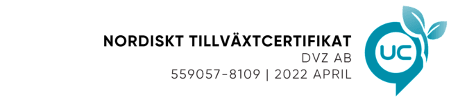 Sigill för Nordiskt tillväxtcertifikat
